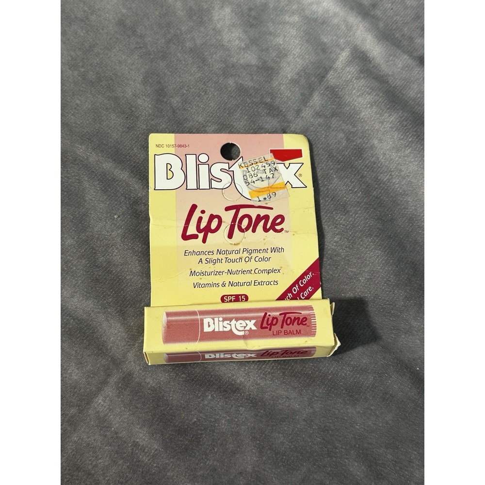VTG 1996 Blistex Lip Tone Lip Balm Discontinued‎ 0.15 oz New
